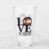 LOVE Boulder Colorado Glas (Achterkant)