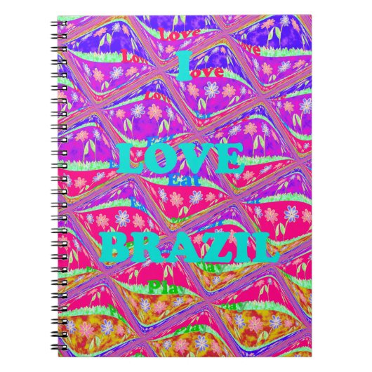 Love Brazilië.png Notitieboek (Voorkant)