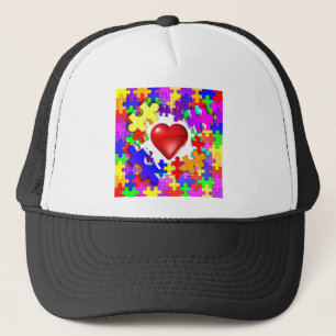 Love Breaks Thru Autism Trucker Pet