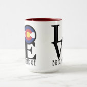 LOVE Breckenridge Colorado Mok (Midden)