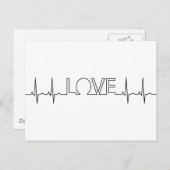 Love Briefkaart (Voorkant / Achterkant)