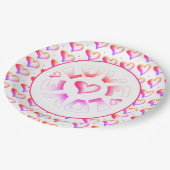 Love Bright Hearts Paper Bord (Gekanteld)