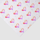 Love Bright Hearts Tissuepapier (Detail)