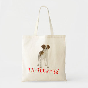Love Brittany Spaniel Puppy Canvas Sac fourre-tout