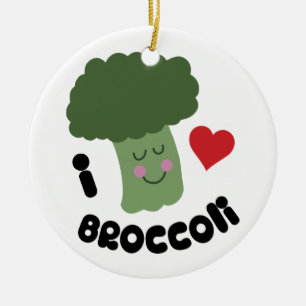 Love Broccoli Keramisch Ornament