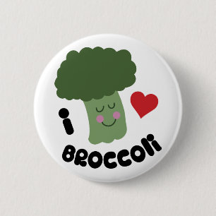 Love Broccoli Ronde Button 5,7 Cm