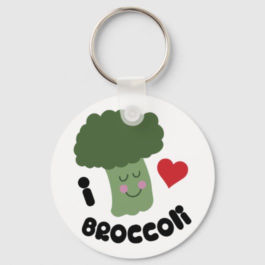 Love Broccoli Sleutelhanger (Voorkant)