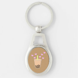 Love Bubble Tea Sleutelhanger