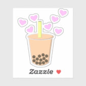 Love Bubble Tea Sticker (Vel)