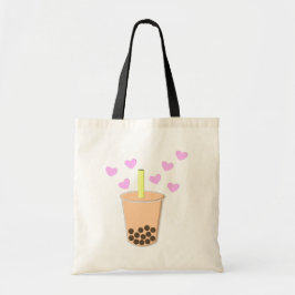 Love Bubble Tea Tote Bag