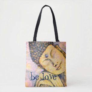 Love Buddha Waterverf Art Tas