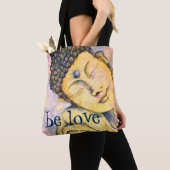 Love Buddha Waterverf Art Tas (Dichtbij)