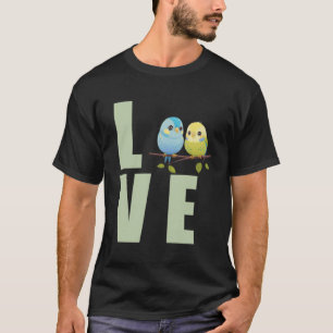 Love Budgie Mom Budgerigar Parakeet Bird Pullover