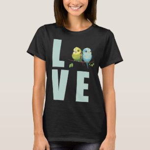 Love Budgie Mom Budgerigar Parakeet Bird Pullover