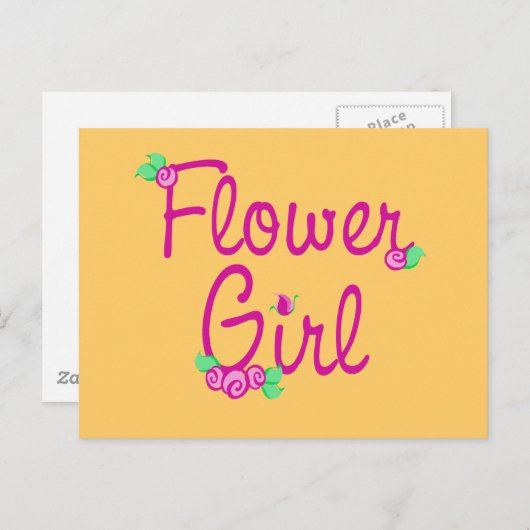 Love Buds/Wedding Briefkaart (Voorkant / Achterkant)