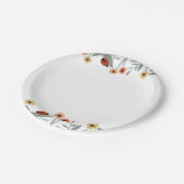 Love Bug Baby shower Papier Borden Papieren Bordje (Gekanteld)