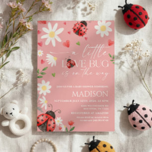 Love Bug Baby Shower Uitnodiging