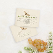 Love Bug Books for Baby shower Insert Kaart