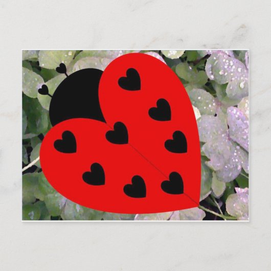 Love Bug Briefkaart (Voorkant)