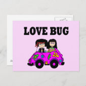 Love Bug Briefkaart (Voorkant / Achterkant)