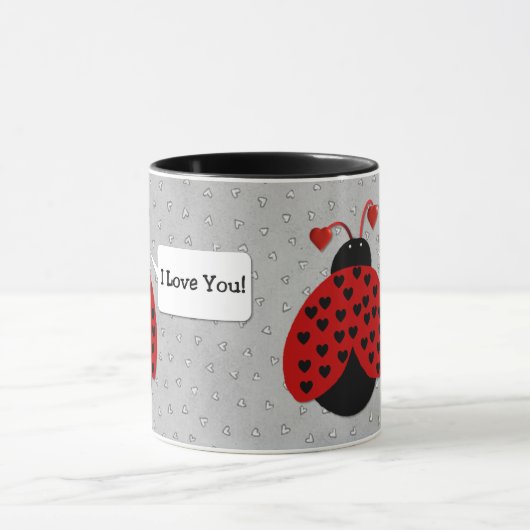 Love Bug Café Mug (Centre)
