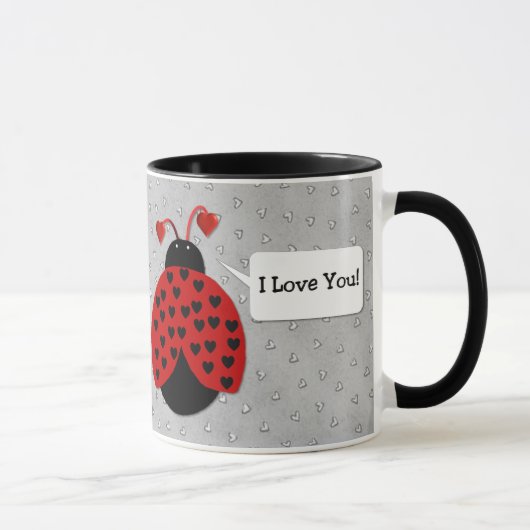 Love Bug Coffee Mok (Rechts)
