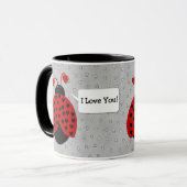 Love Bug Coffee Mok (Voorkant links)