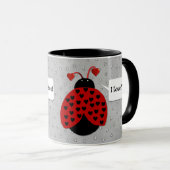 Love Bug Coffee Mok (Voorkant rechts)