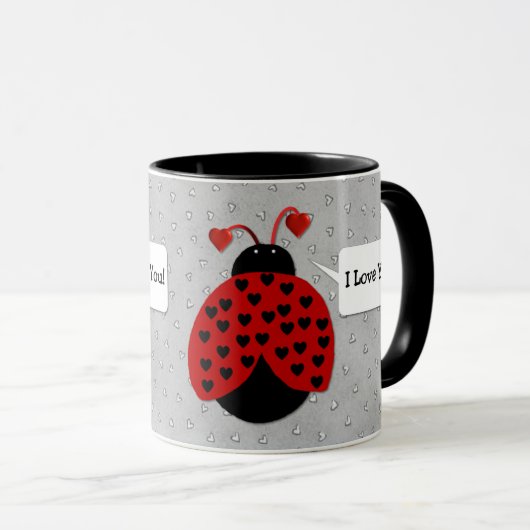 Love Bug Coffee Mok (Voorkant rechts)