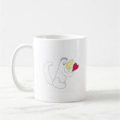 Love Bug Coffee Mok (Links)
