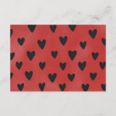 Love Bug Diaper Raffle Ticket   Informatiekaartje (Achterkant)