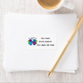 Love Bug Étiquette de adresse (En situation)