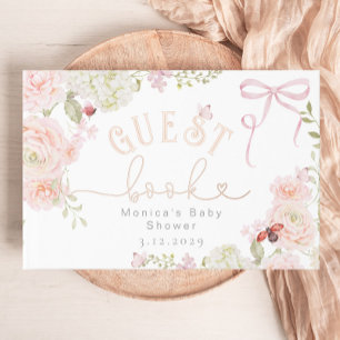 Love Bug Floral Rose Ruban Baby Shower