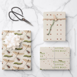 Love Bug Inpakpapier Vel