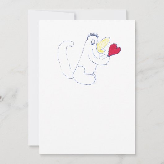 Love Bug Invitation Card (Devant)