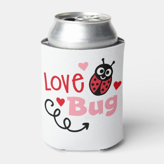 Love Bug Ladybug Blikjeskoeler (Blikje Voorkant)