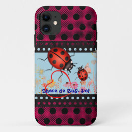 Love Bug Ladybug iPhone 11 Hoesje