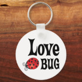 Love Bug - Ladybug Sleutelhanger (Voorkant)