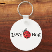Love Bug - Ladybug Sleutelhanger (Voorkant)