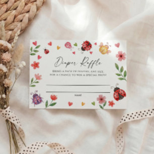 Love Bug Luiers Raffel Ticket Informatiekaartje