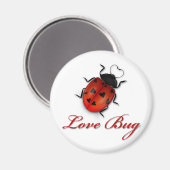 Love Bug Magnet Magneet (Voorkant / Achterkant)