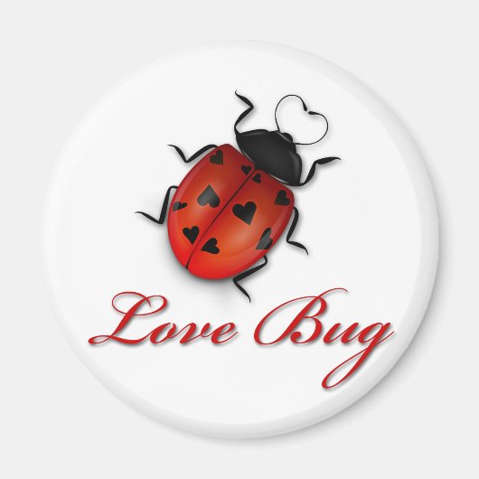 Love Bug Magnet Magneet (Voorkant)