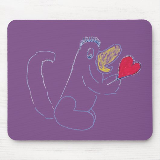 Love Bug MousePad Muismat (Voorkant)