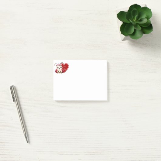 Love Bug Post-it® Notes (Kantoor)