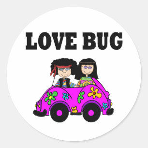 Love Bug Ronde Sticker