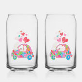Love Bug Soda Glass (Verso)