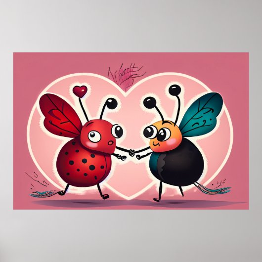 Love Bugs Poster (Voorkant)