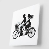 Love built for 2 vierkante klok (Hoek)