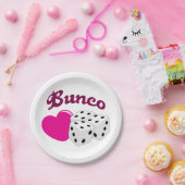 Love Bunco Papieren Bordje (Feest)