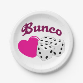 Love Bunco Papieren Bordje